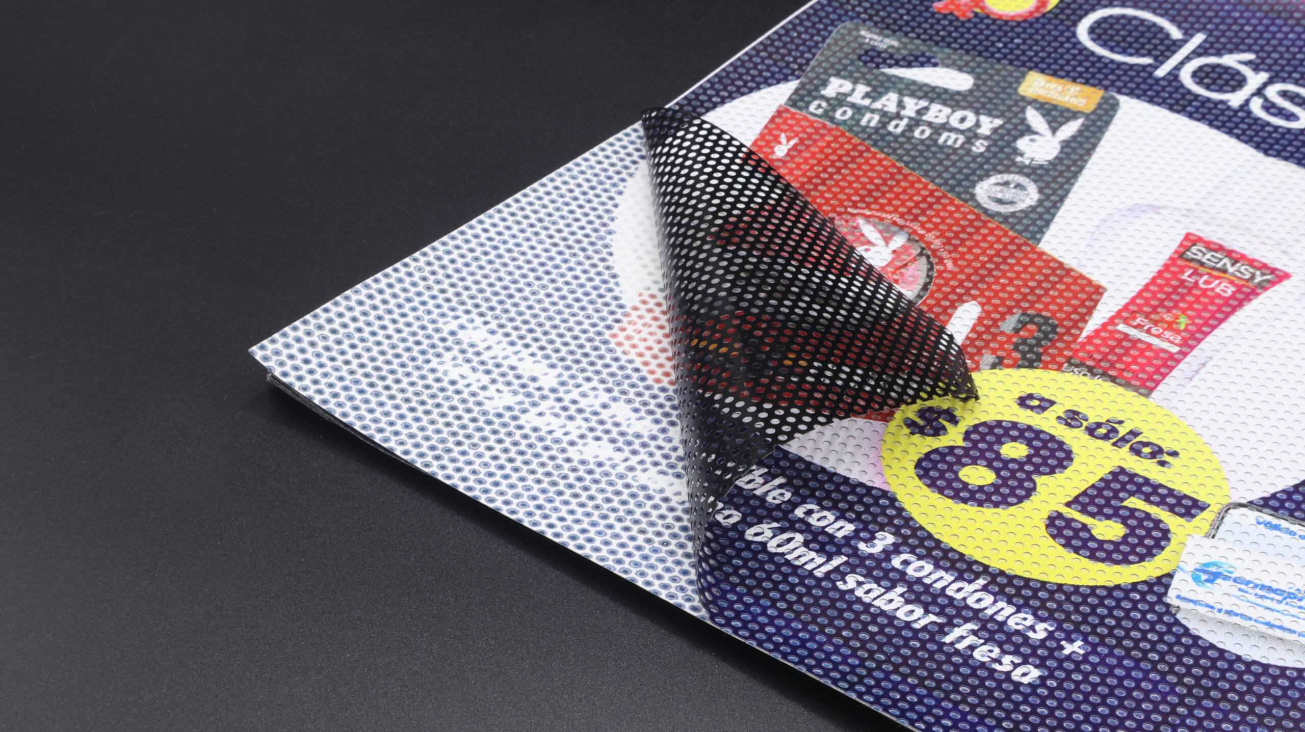 Vinil microperforado impreso alta resolucion